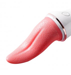 MizzZee - Dance Step Tongue Licking Clitoral Vibrator (Chargeable - Red)